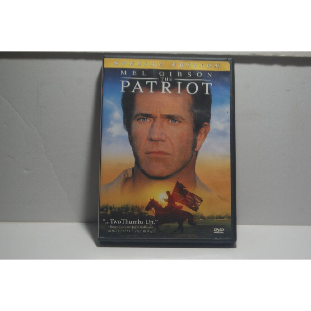 The Patriot DVD 2000 Mel Gibson Heroic Action Defending Rights Special Edition